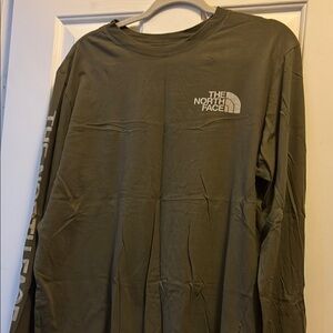 The North Face Olive Green Long Sleeve Shirt